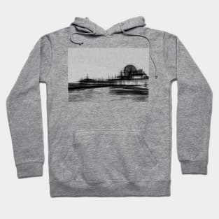 White Noise Santa Monica Pier Hoodie